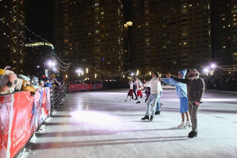 Ледовые представления в Подмосковье 2023