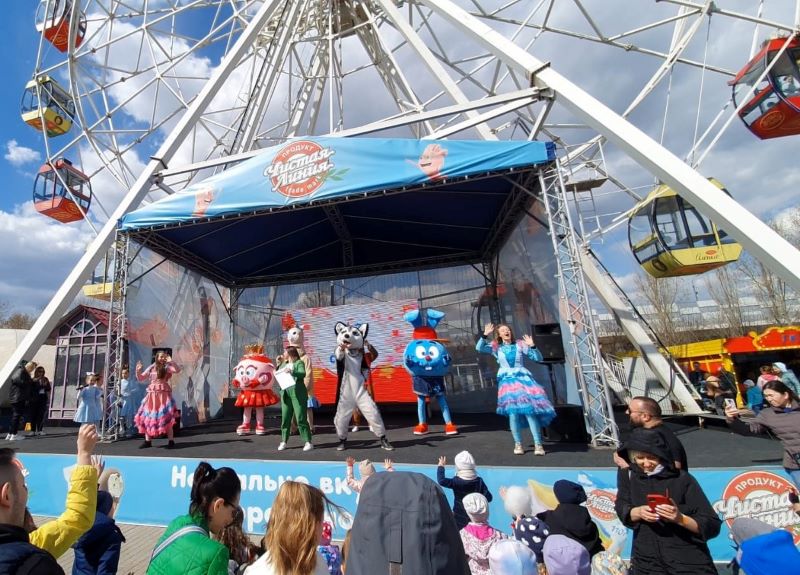 День защиты детей в парке развлечений «Сказка»