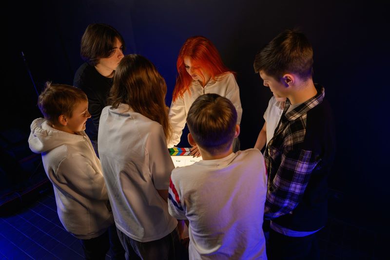 День открытых дверей в "Кинокампусе Горького" для семей с детьми. 7+