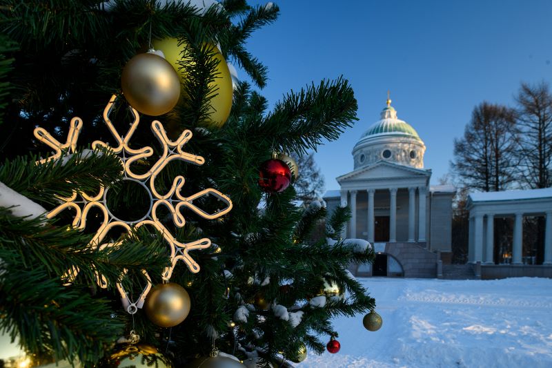 Новогодние праздники в музее-заповеднике «Архангельское»