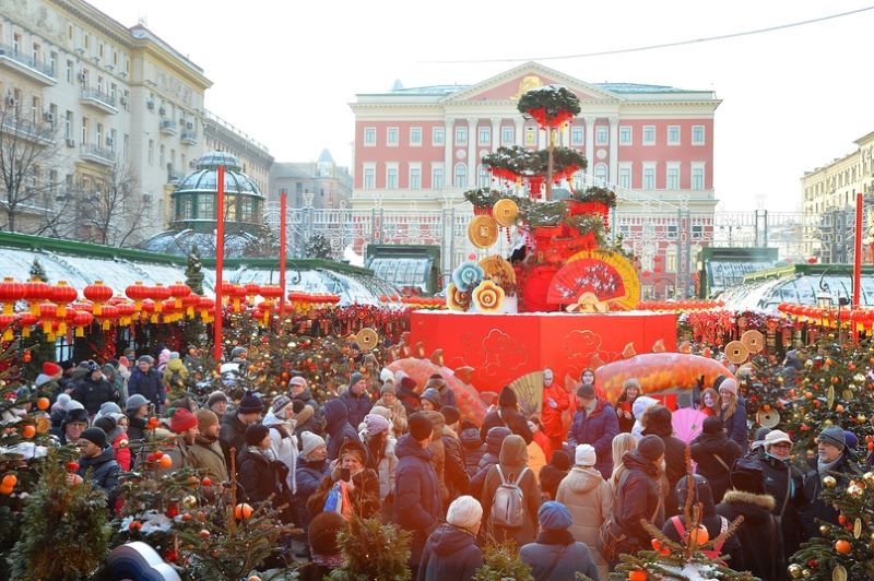 Китайский Новый год в Москве: 6-7 февраля на Манежной и Тверской площадях.