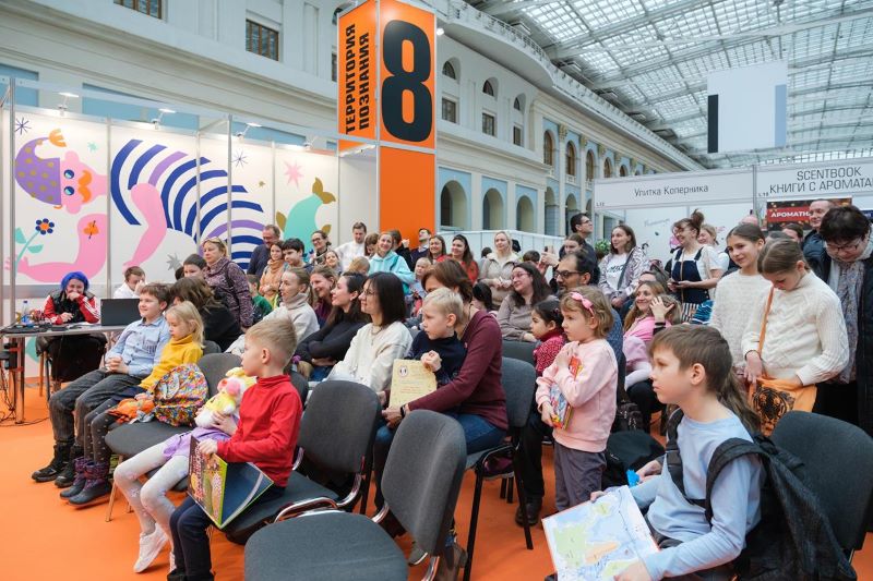 Детская программа ярмарки NON/FICTION в Гостином дворе: 10 - 13 апреля 2025.