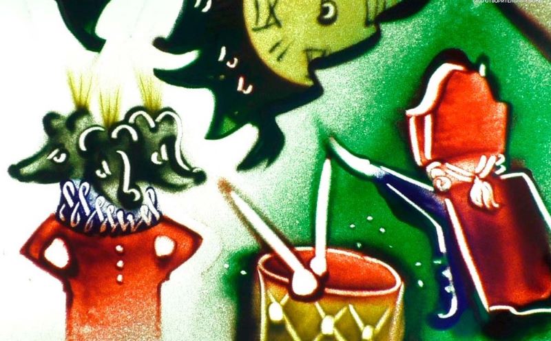 Концерт с песочной анимацией "Музыка русского балета" в Пушкинском музее. 21.11.