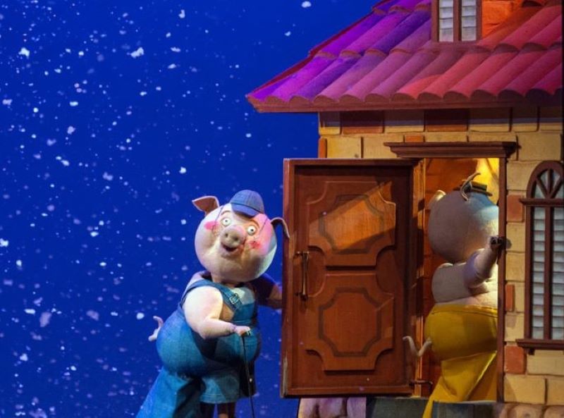Спектакль "Три поросенка" в театре кукол им. Образцова. 05.02.25 в 11:00.