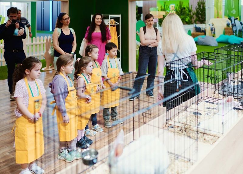 Интерактивная площадка «Я в АГРО» на ВДНХ. 5+