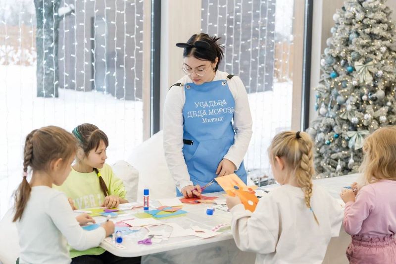 Мастер-классы для детей в Усадьбе Деда Мороза в Митино.4-5 декабря.3+