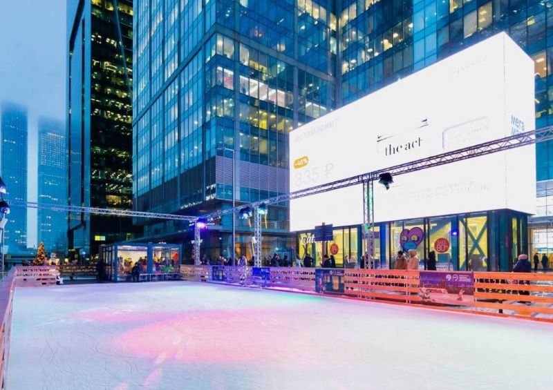 Праздничное открытие Бесплатного катка в «Москва-Сити».25 декабря.3+