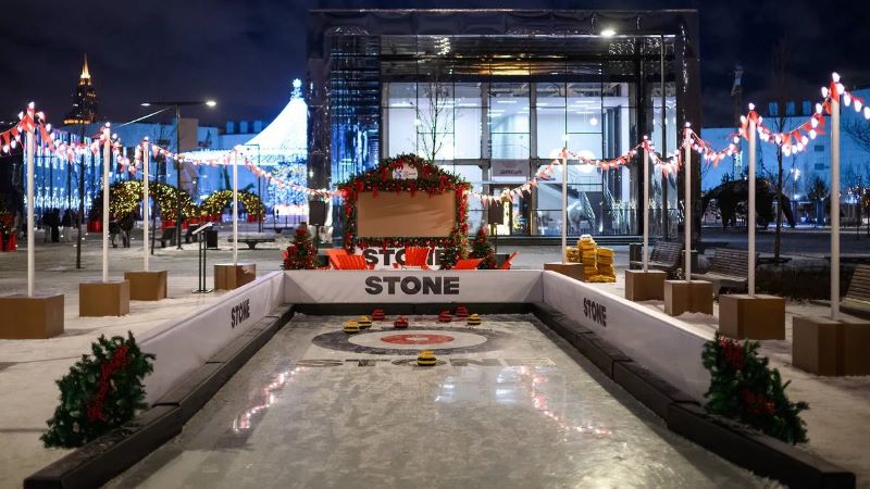 Кёрлинг под открытым небом в парке «Ходынское поле».7+