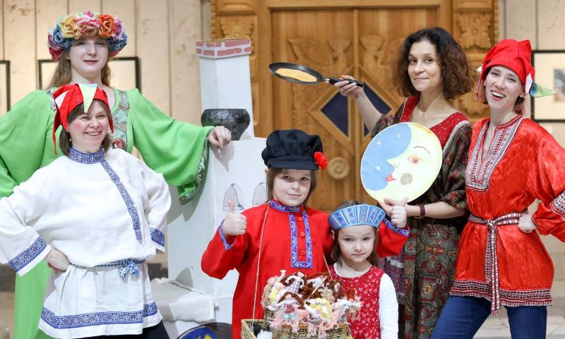 Семейный фольклорный фестиваль «Масленица» в РГДБ.0+