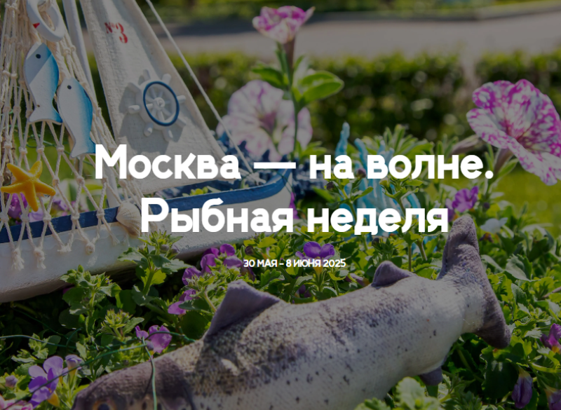 Фестиваль «Москва – на волне. Рыбная неделя». 6+