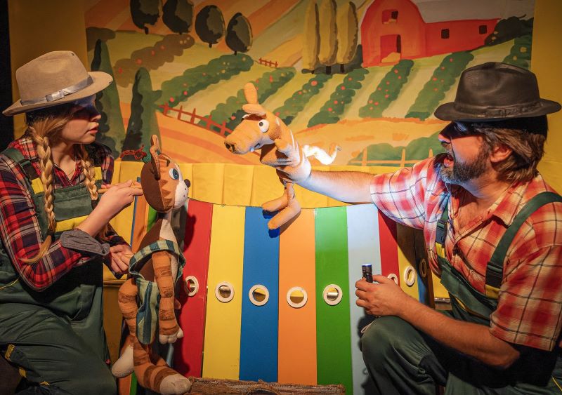 Интерактивный спектакль «Петсон и Финдус» в театре Аполлинария. 3+