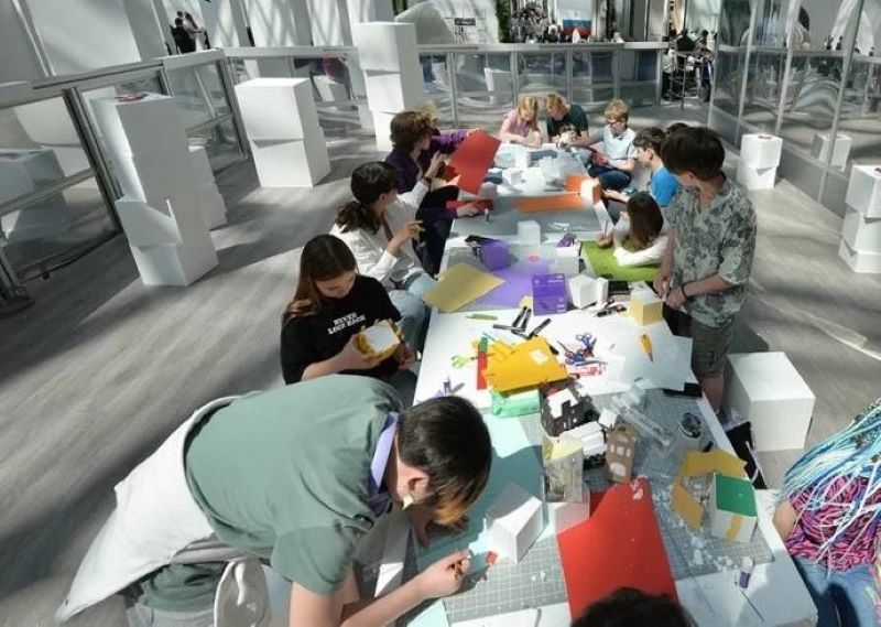 Детские мастер-классы «Дом для художника» на выставке «Арх Москва». 21-24 мая. 9+