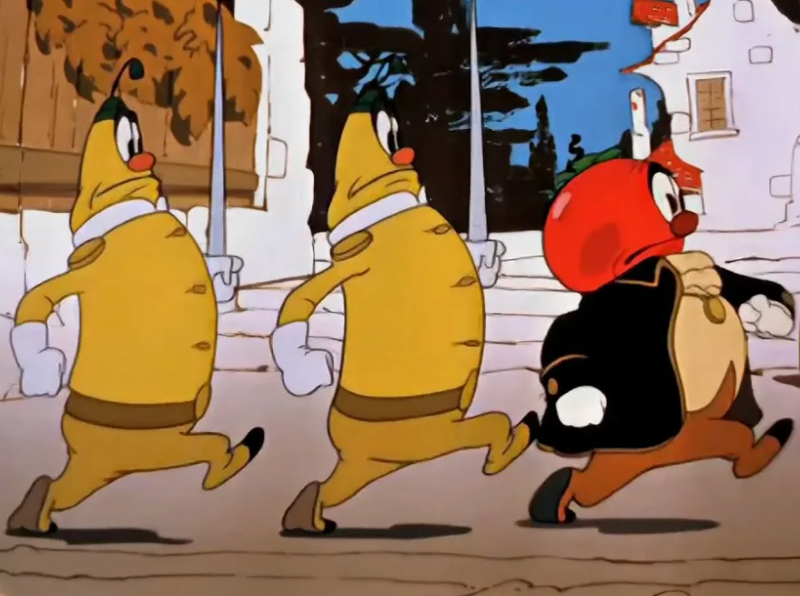 Мультфильмы и игры по сказкам Джанни Родари в библиотеках СЗАО Москвы. 6+