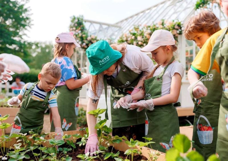 Фестиваль «Сады и огороды» в парках Москвы: мастер-классы для детей. 6+