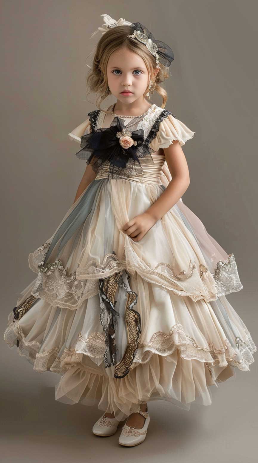 Девочка 7 лет в платье от Диора