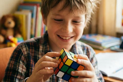 Онлайн обучение сборке кубика Рубика