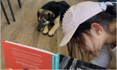 Чтения с собакой в SMART-библиотеке Ахматовой.10 декабря.6+