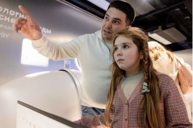 Папин день: семейный мастер-класс «Песочные часы» на ВДНХ. 17 ноября.