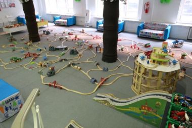 Детский центр РЖД “Паровозик Рижик” на Рижском Вокзале