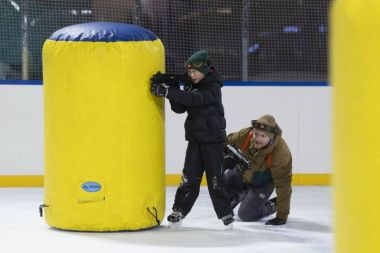 Лазертаг на катке ВДНХ.7+