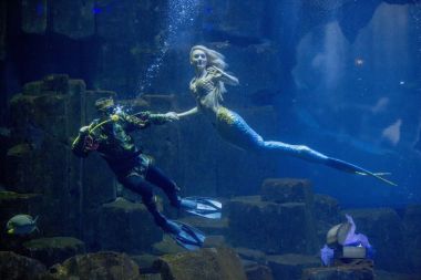 Интерактивное подводное шоу «Русалочка и Водяной» в Крокус Океанариуме.14.06.3+
