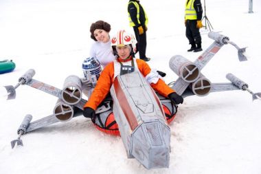 Фестиваль креативных тюбингов в парке 50-летия Октября.13 декабря.6+