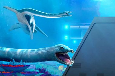 1 марта в Москвариуме открывается мультимедийная выставка «Океан юрского периода»