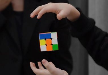 Фестиваль по сборке кубика Рубика на Даниловском рынке.23.02.6+