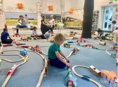 Бесплатный вход в Детский центр «Паровозик Рижик».24-27 сентября.0+