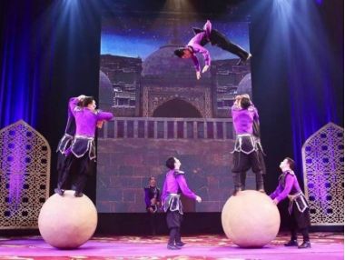 Музыкально-цирковое шоу «Волшебная лампа».15-16 ноября.6+